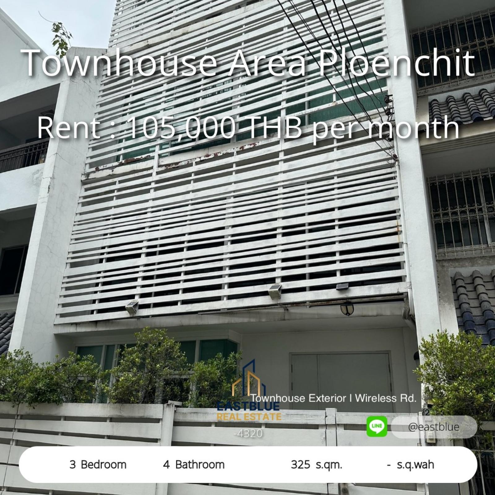 Spacious 3-Bed Townhouse in Ploenchit – Modern Luxury Awaits
Live Large in 325 sqm of Stylish Comfort Near Asoke & Thonglor 0642748883 Spacious 3-Bed Townhouse in Ploenchit – Modern Luxury Awaits
Live Large in 325 sqm of Stylish Comfort Near Asoke & Thonglor 0642748883