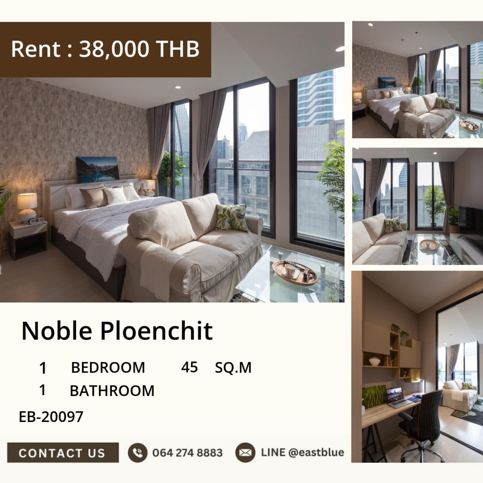 🏡 Close to BTS Ploenchit! Noble Ploenchit 1 bedroom, beautiful view, very private
🌟 Only 38,000 THB/month in the city center, ready to move in! 0642748883 🏡 Close to BTS Ploenchit! Noble Ploenchit 1 bedroom, beautiful view, very private
🌟 Only 38,000 THB/month in the city center, ready to move in! 0642748883