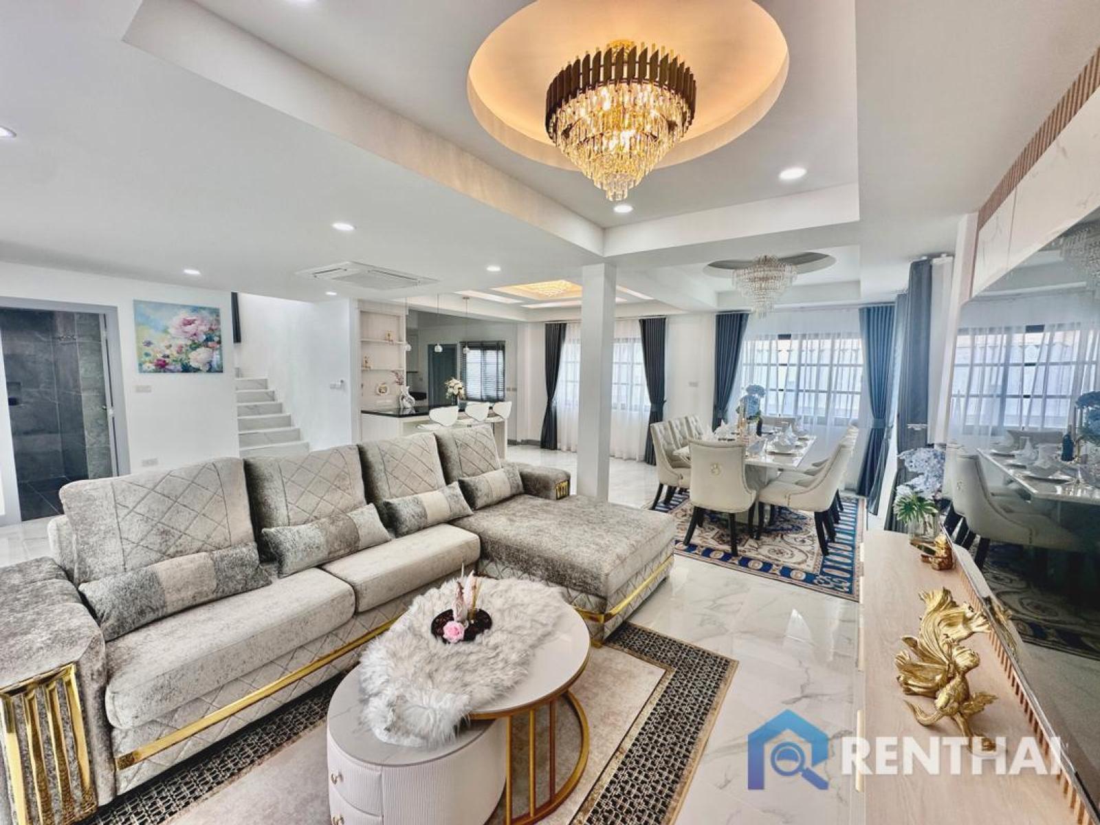 บ้านเดี่ยวขนาดใหญ่ในโครงการ Central Park 5 Pattaya – รูปที่ 3