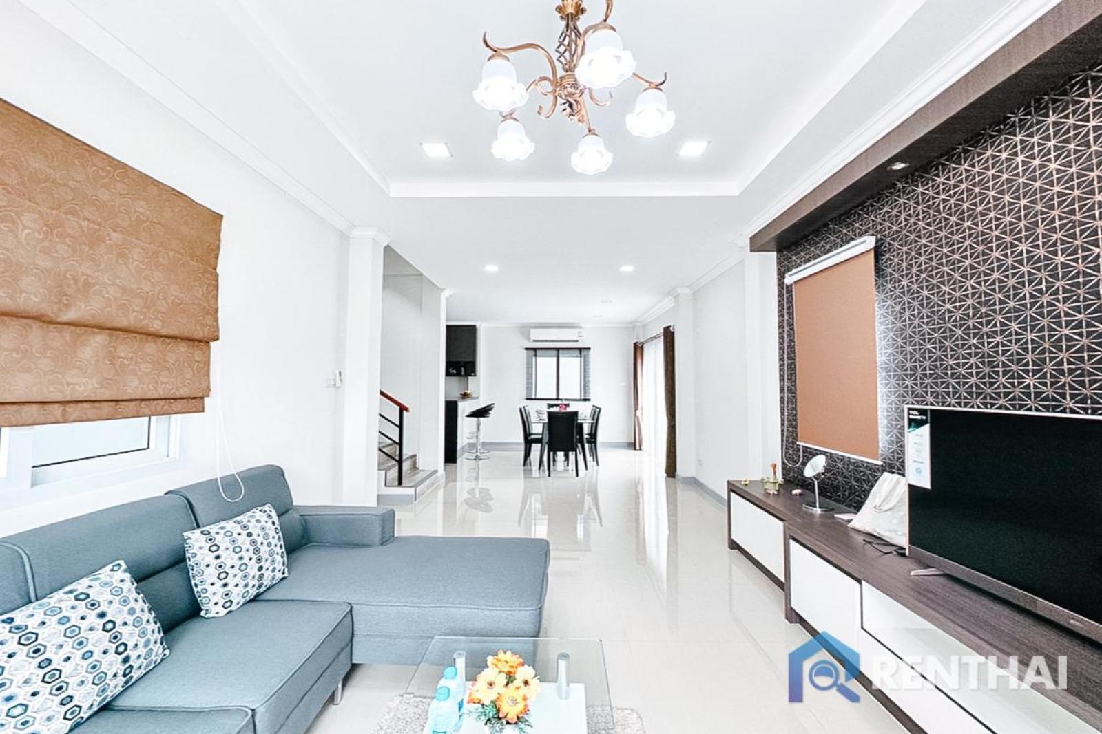 บ้านสองชั้นดีไซน์ลงตัว พื้นที่ใช้สอยกว้างขวาง 185 ตารางเมตร – รูปที่ 4