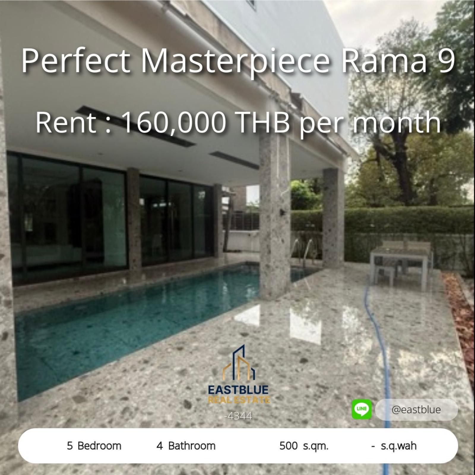 17/09/2026, # Perfect Masterpiece Rama 9 - Luxurious 5 Bedroom House with Spacious 500 sqm Living Area 0642748883