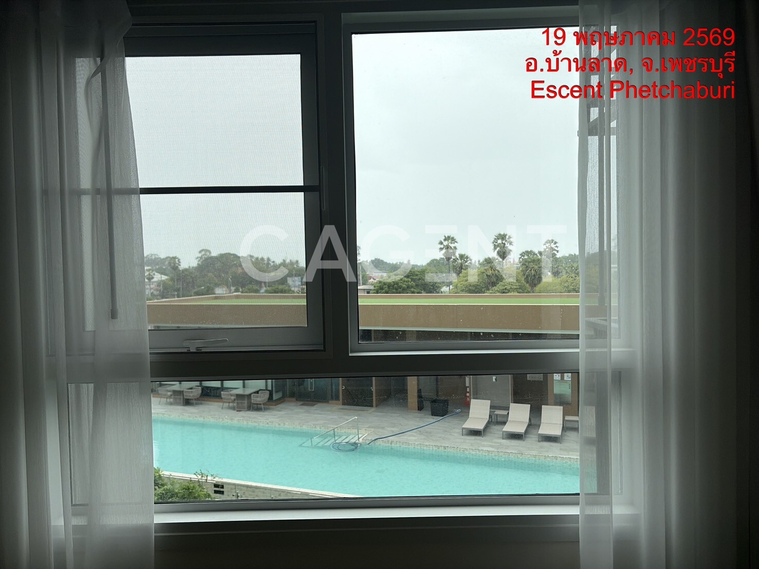 Condo for rent "Escent Phetchaburi" next to Robinson Phetchaburi. – รูปที่ 2