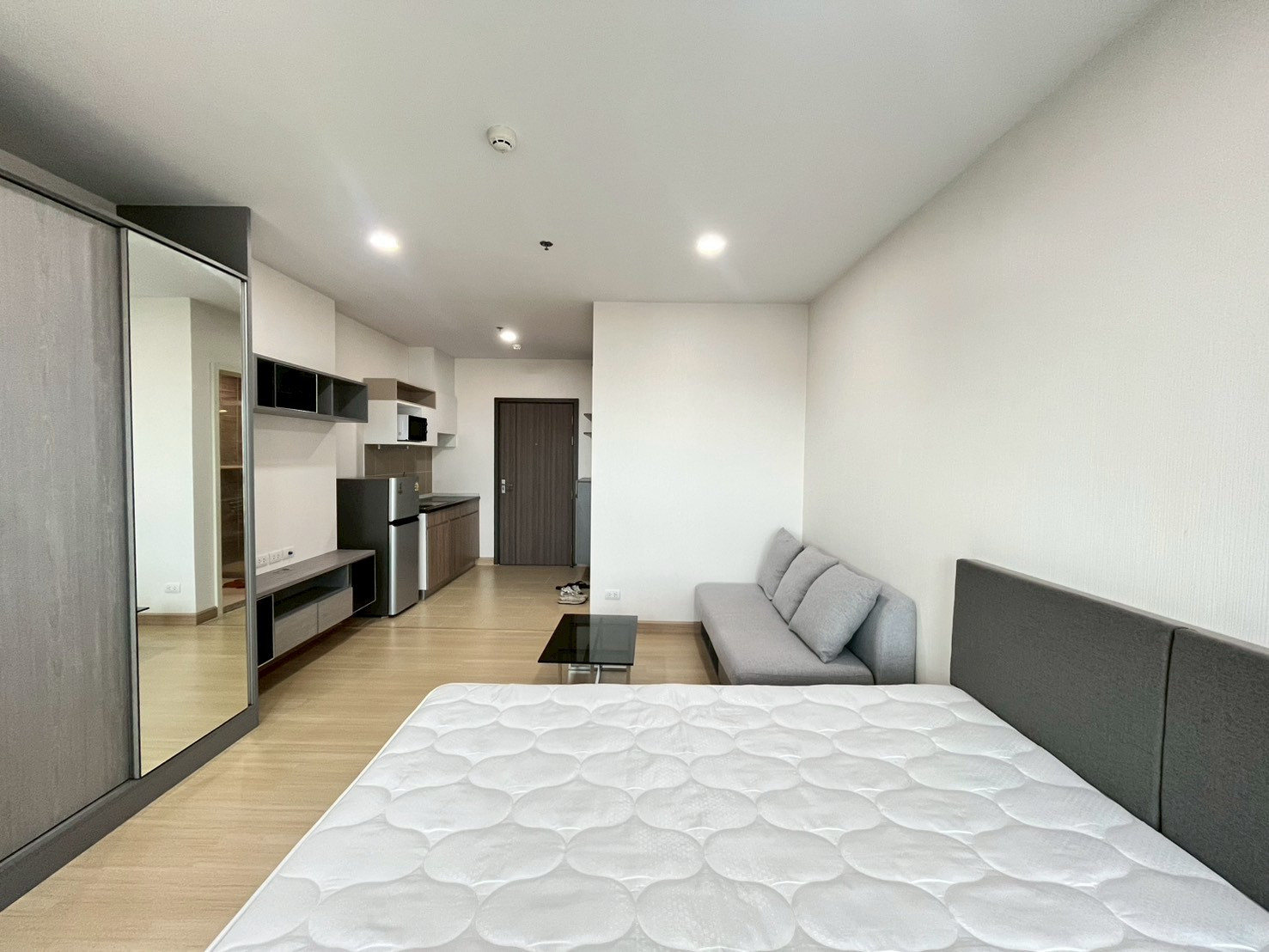 PFD-08491 For rent Supalai Veranda Sukhumvit 117 (Supalai Veranda Sukhumvit 117), studio condo, fully furnished, beautiful open view, very good price, near BTS Pu Chao 🚇✨ PFD-08491 For rent Supalai Veranda Sukhumvit 117 (Supalai Veranda Sukhumvit 117), studio condo, fully furnished, beautiful open view, very good price, near BTS Pu Chao 🚇✨