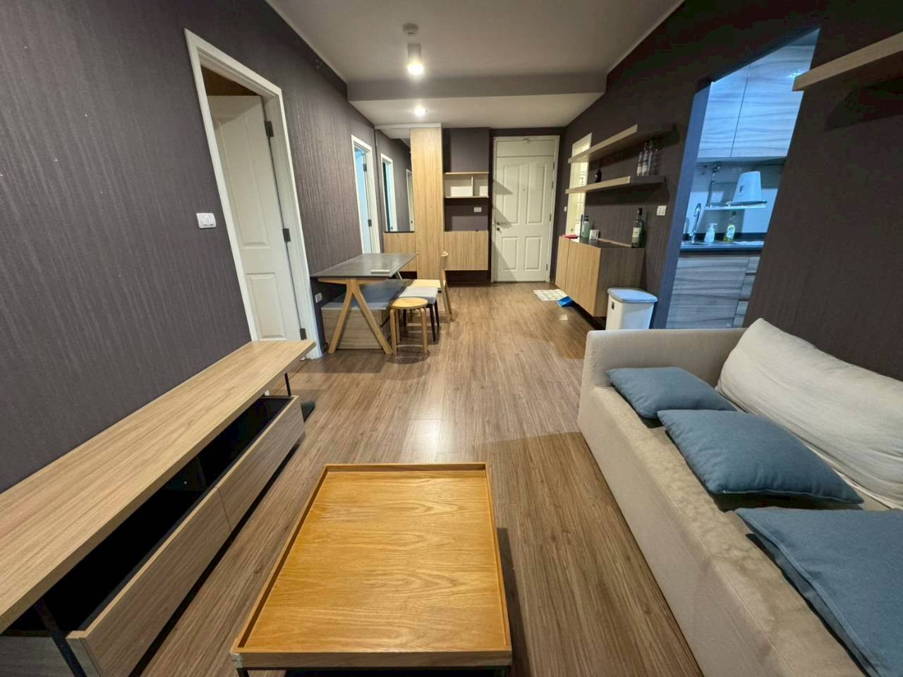 🌆 ให้เช่า / ขาย U Delight Residence Riverfront Rama 3 🌊25,000 บาท/เดือน  2 ห้องนอน 1 ห้องน้ำ Tel. 084-694-8888 วิวโค้งแม่น้ำสุดตระการตา – รูปที่ 3