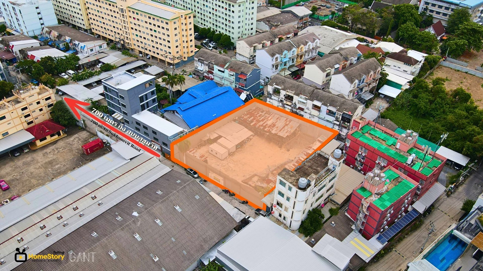 (G-358) ขาย ที่ดินแปลงสวย 341 ตารางวา ซอยลาซาล8 ใกล้รถไฟฟ้าแบริ่ง – รูปที่ 4