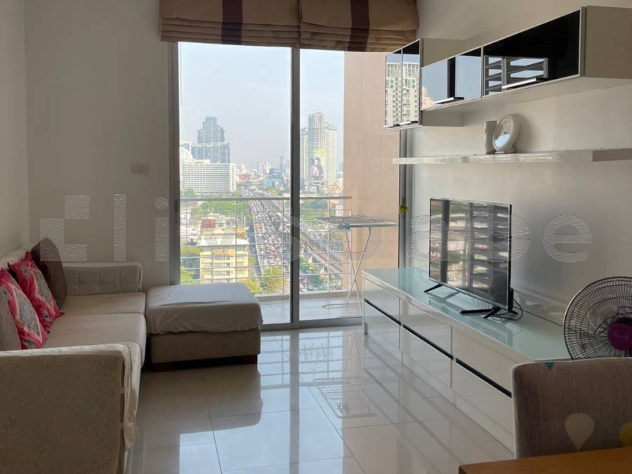 ▚ LJ137ツ ให้เช่า: Villa Sathorn ✨ 1 ห้องนอน 56 ตร.ม. ห้องว่างพร้อมอยู่ เฟอร์ครบ สะอาดสว่างน่าอยู่! 🏙️☀️ – รูปที่ 2