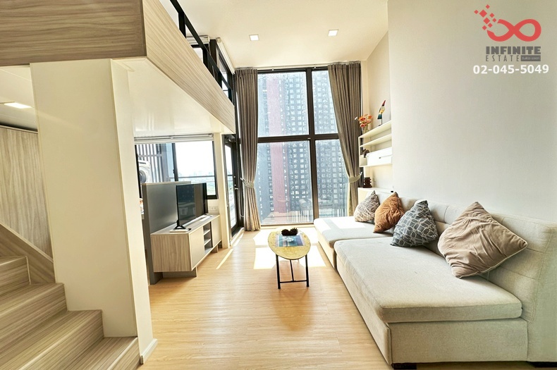 Condo for sale, Chewathai Residence Asoke, 29 sq m., near MRT Rama 9, ready to move in.