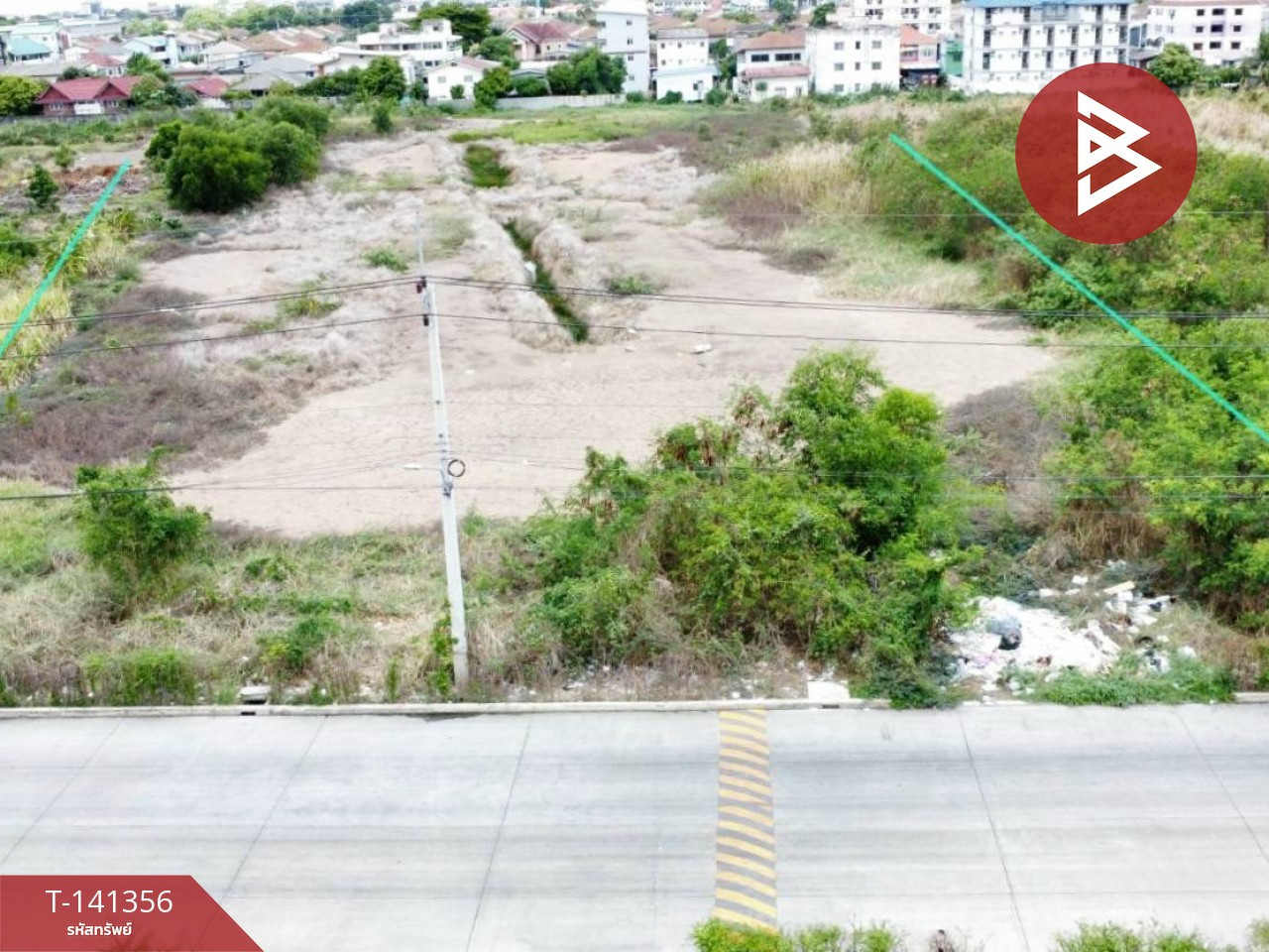 Land for sale, area 6 rai 97.6 sq m, Thanyaburi, Pathum Thani. – รูปที่ 3