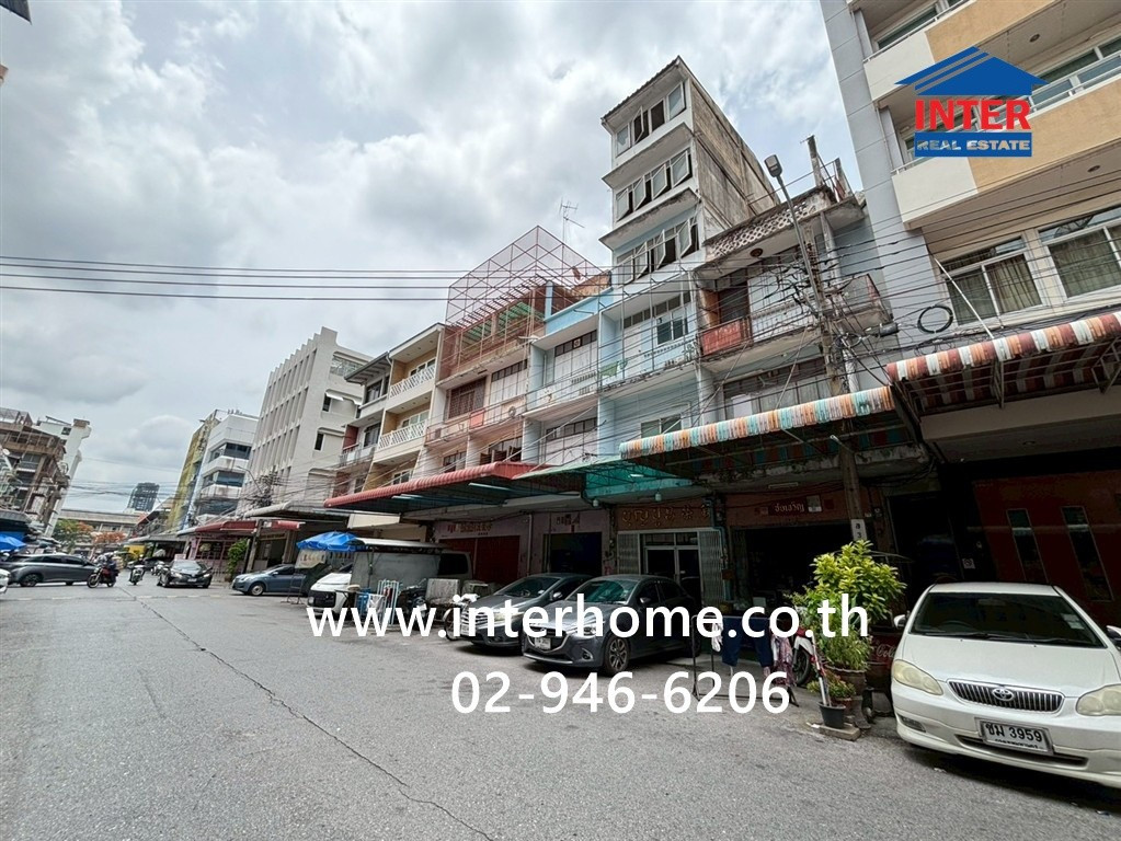 อาคารพาณิชย์ 6 ชั้น 12.4 ตร.ว. อาคารพาณิชย์ ใกล้ตลาดโบ๊เบ๊ ซอยยศเส ถนนกรุงเกษม เขตป้อมปราบศัตรูพ่าย กรุงเทพมหานคร – รูปที่ 2