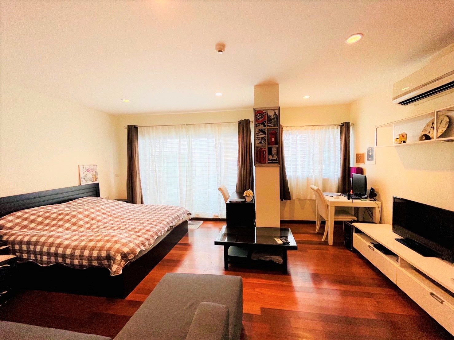 Condo for sale, Kotobuki Place Bangsaen, large room 40.54 sq m, sea view - Khao Sam Muk, fully furnished, has bathtub, ready to move in!