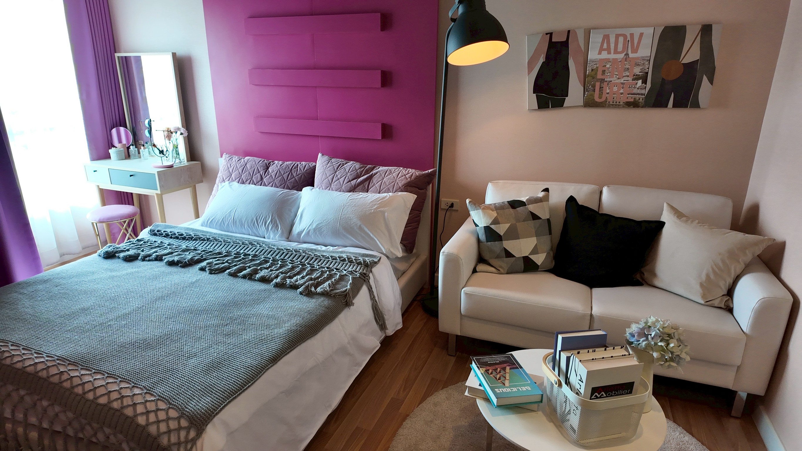 *Special price* We condo Ekkamai - Ramindra (We Condo Ekkamai - Ramindra) quality condo, good price, convenient travel, near the Watcharapol Pink Line, starting at 1.69 million baht.