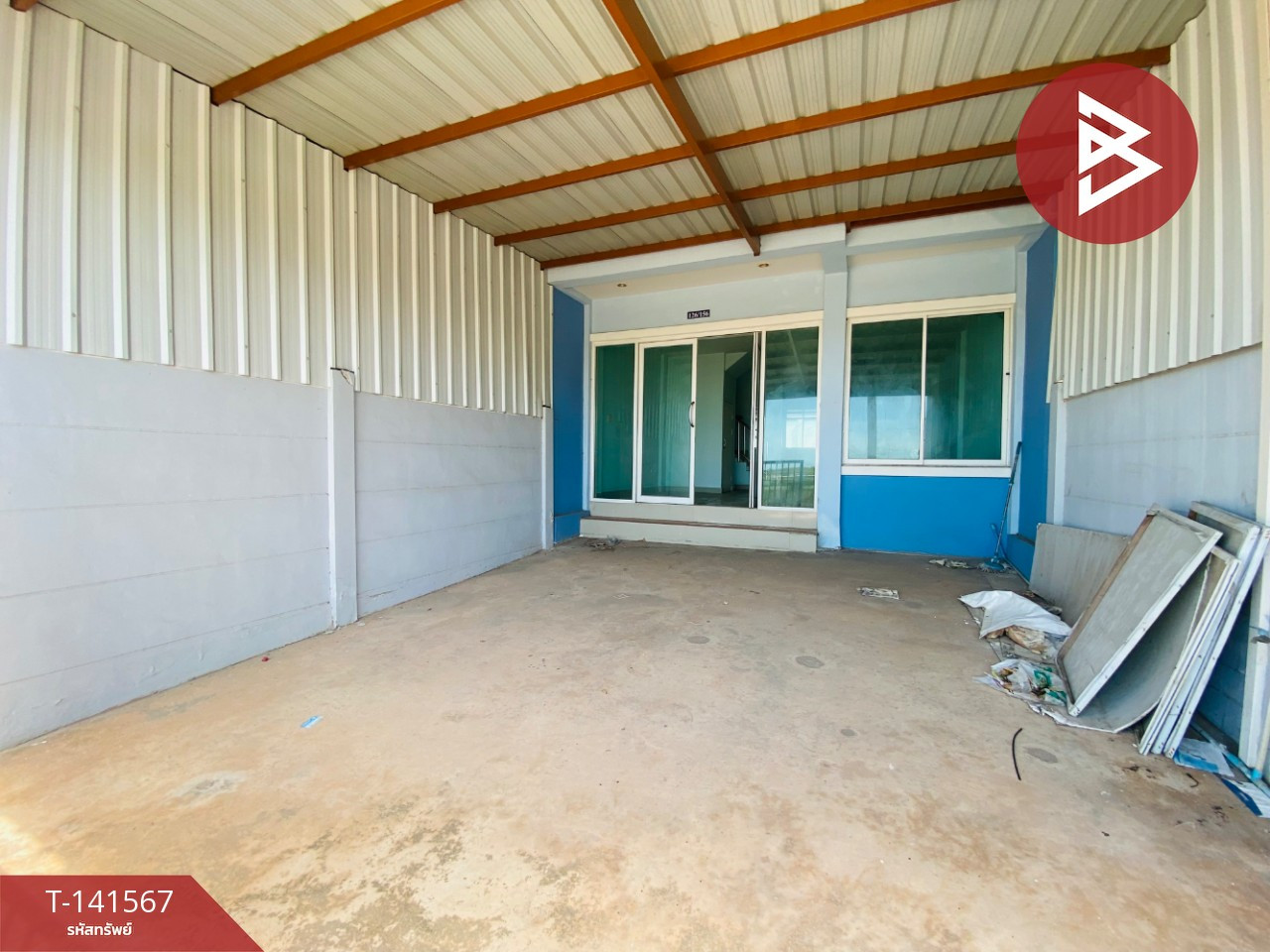 Townhouse for sale Saen Suk Village, Mae Klong, Samut Songkhram, good location next to the road. – รูปที่ 4