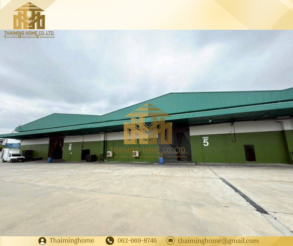 Warehouse for rent, Ban Phaeo, size 2,645 sq m, Ban Phaeo, Samut Sakhon (Property Code TW6-5626) 🧡