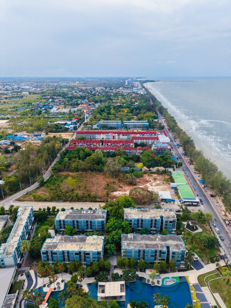 Land in a diamond location on Cha-am beach. Feel the sound of waves and panoramic sea views. – รูปที่ 2