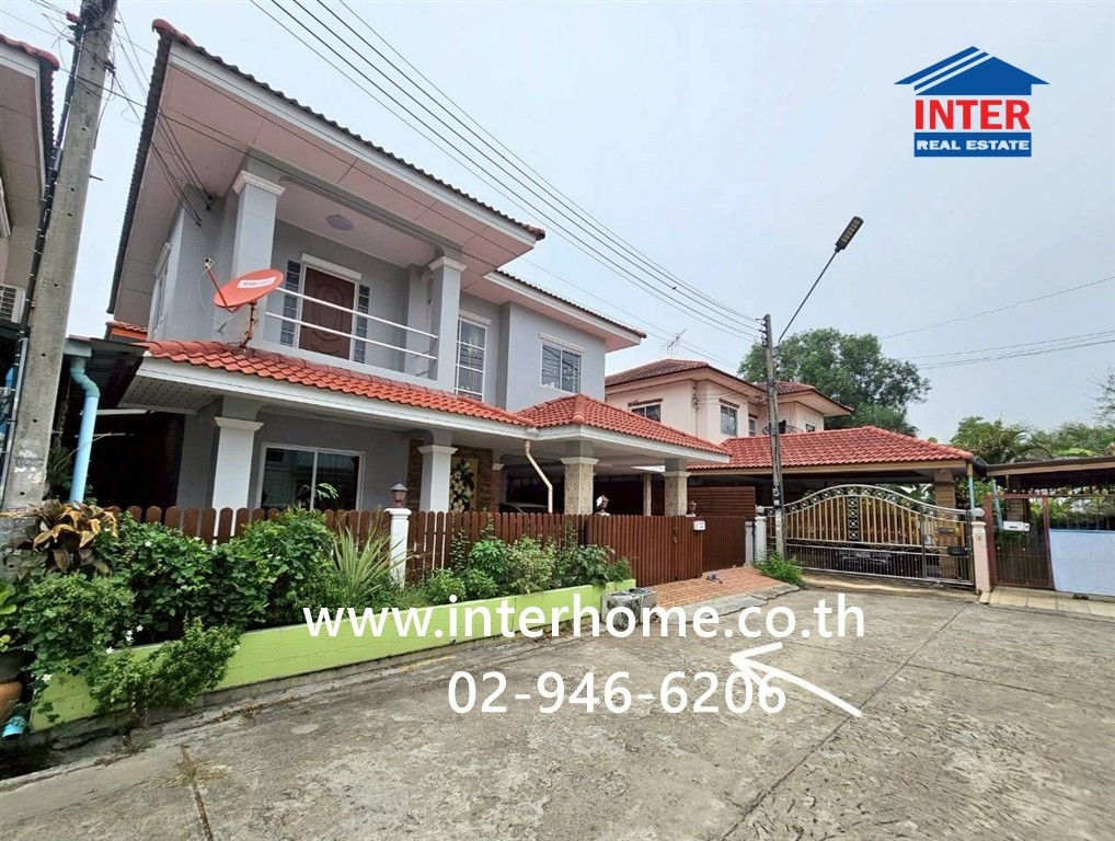 บ้านเดี่ยว 2 ชั้น 40.5 ตร.ว. หมู่บ้านเจริญลาภ5 รังสิต-คลอง8 ใกล้ตลาดนัดคลอง8 และโลตัส รังสิต คลอง 7 ถนนรังสิต-นครนายก ถนนซอยหมู่บ้านเจริญลาภ5 ธัญบุรี ปทุมธานี – รูปที่ 2