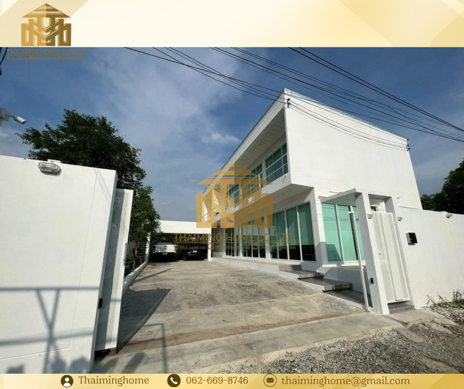 ขาย / ให้เช่า บ้านเดี่ยวสไตล์โมเดิร์นมินิมอล พร้อมเข้าอยู่ ลาดกระบัง กรุงเทพมหานคร (TH07-1226) ขาย / ให้เช่า บ้านเดี่ยวสไตล์โมเดิร์นมินิมอล พร้อมเข้าอยู่ ลาดกระบัง กรุงเทพมหานคร (TH07-1226)