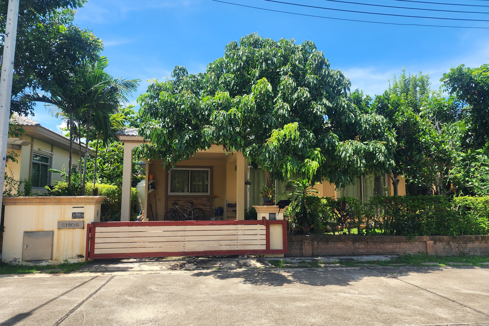 One-story detached house for rent, Casa Seaside Cha-Am, Phetchaburi Province.