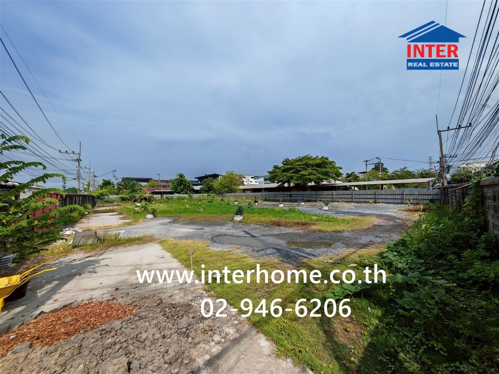 Empty land 380 sq m. land near Silver Turbo. Phetkasem 91 Branch, Soi Sorn Thong, Phetkasem 91 Road, Sri Thong Road, Krathum Baen, Samut Sakhon – รูปที่ 3