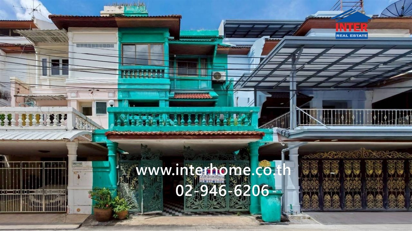 ทาวน์เฮ้าส์ 2 ชั้น 29.6 ตร.ว. หมู่บ้านศรีกรุงพระราม3 ซอยพระราม3 ซอย71 ถนนพระราม3 ถนนรัชดาภิเษก เขตยานนาวา กรุงเทพมหานคร