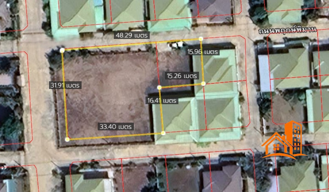 Land 323.9 sq m, Pruekphiman Village. Mueang Phetchaburi Land 323.9 sq m, Pruekphiman Village. Mueang Phetchaburi
