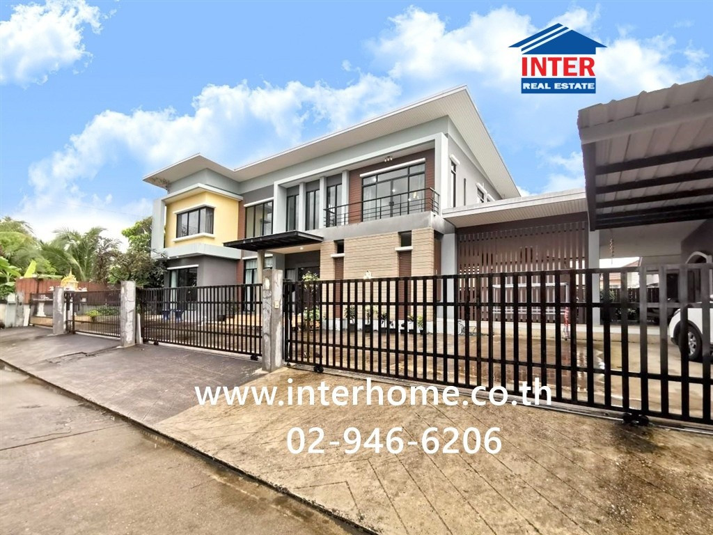 บ้านเดี่ยว 2 ชั้น 186 ตร.ว. หมู่บ้านสุขสันต์10 ซอยกาญจนาภิเษก005 ถนนกาญจนาภิเษก ถนนเพชรเกษม เขตบางแค กรุงเทพมหานคร – รูปที่ 2