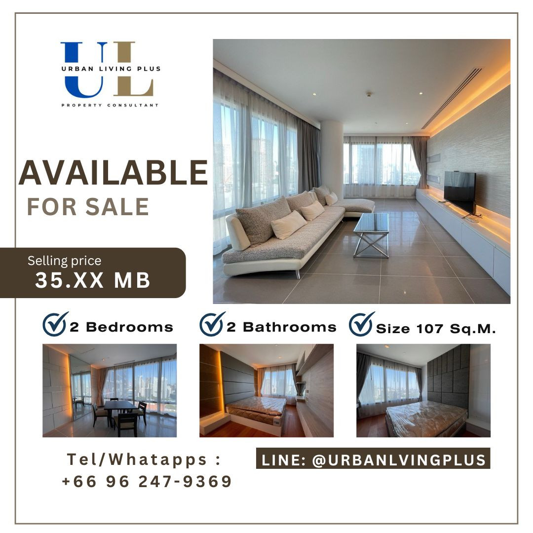 ( UL2604232 ) Tel/Line 096-247-9369✨สำหรับขาย 185 ราชดำริ 2 ห้องนอน 2 ห้องน้ำ ขนาด 107 ตร.ม. ห้องสวย ห้องใหม่ พร้อมเข้าอยู่✨ ( UL2604232 ) Tel/Line 096-247-9369✨สำหรับขาย 185 ราชดำริ 2 ห้องนอน 2 ห้องน้ำ ขนาด 107 ตร.ม. ห้องสวย ห้องใหม่ พร้อมเข้าอยู่✨