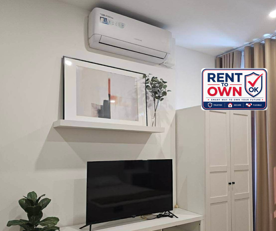 Condo for Sale The Rich Rama 9, location in the heart of Rama 9, near MRT and Airport Rail Link, convenient travel.