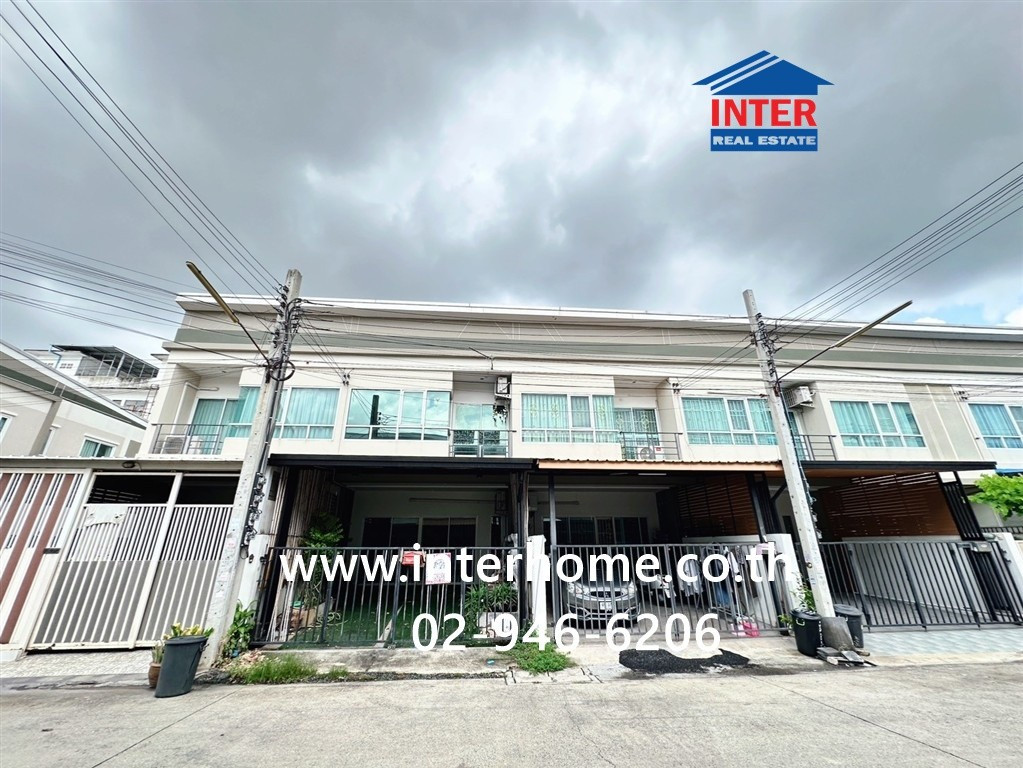 ทาวน์เฮ้าส์ 2 ชั้น 21 ตร.ว. หมู่บ้านมายโฮม รามอินทรา 8 ( ) ใกล้สถานีรถไฟฟ้าBTS กม.4 ซอยรามอินทรา8 แยก18 ถนนรามอินทรา ถนนลาดปลาเค้า เขตบางเขน กรุงเทพมหานคร – รูปที่ 2