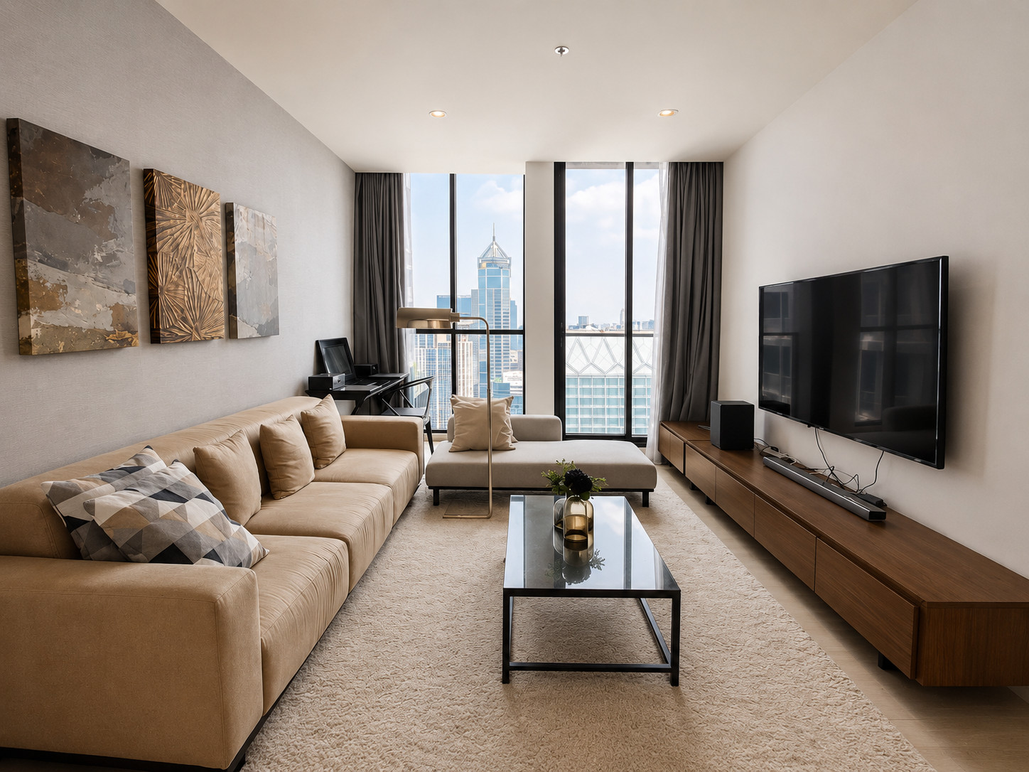 Noble Ploenchit | 3BR | Direct BTS Access