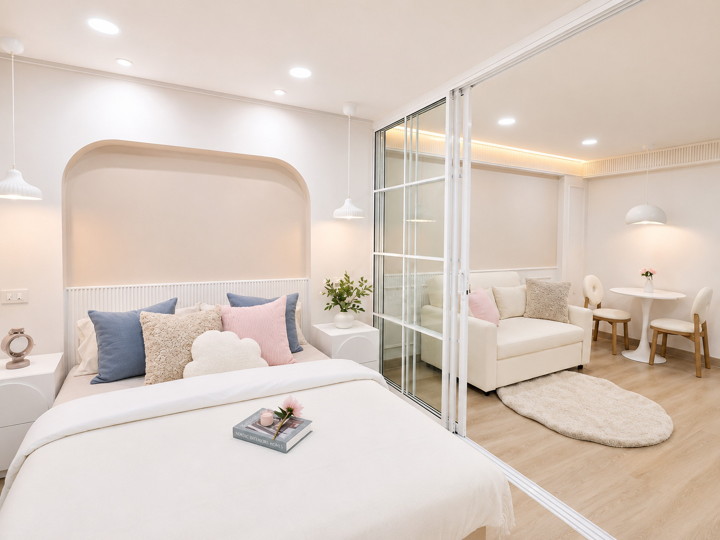 Lanton Condo, Ratchada zone, installments starting at 6000, near MRT Huai Khwang, only 1 minute, size 28 sq m. Lanton Condo, Ratchada zone, installments starting at 6000, near MRT Huai Khwang, only 1 minute, size 28 sq m.