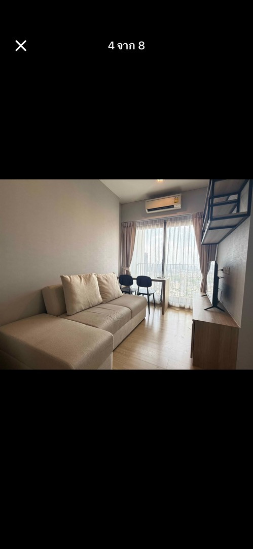 🔥For Rent : Whizdom Connect Sukhumvit 101. 1ห้องนอน 1ห้องน้ำ ห้องสวย เฟอร์นิเจอร์ครบ พร้อมเข้าอยู่ – รูปที่ 3