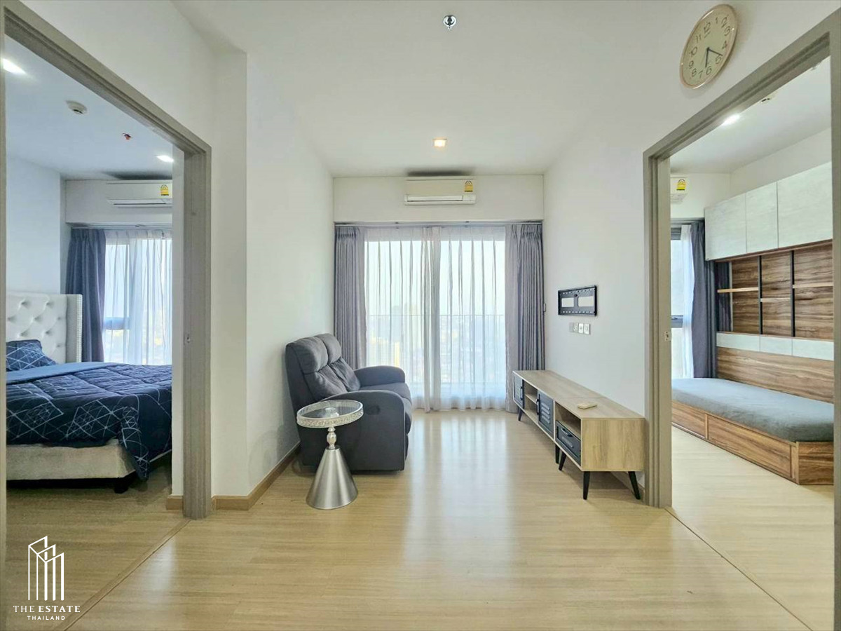 For rent Whizdom Connect, flexible function, 1 bedroom + Flexi Room, can be adjusted to work or relax. There is a sofa bed to support every lifestyle. With open view of Bangna @25,000 Baht For rent Whizdom Connect, flexible function, 1 bedroom + Flexi Room, can be adjusted to work or relax. There is a sofa bed to support every lifestyle. With open view of Bangna @25,000 Baht