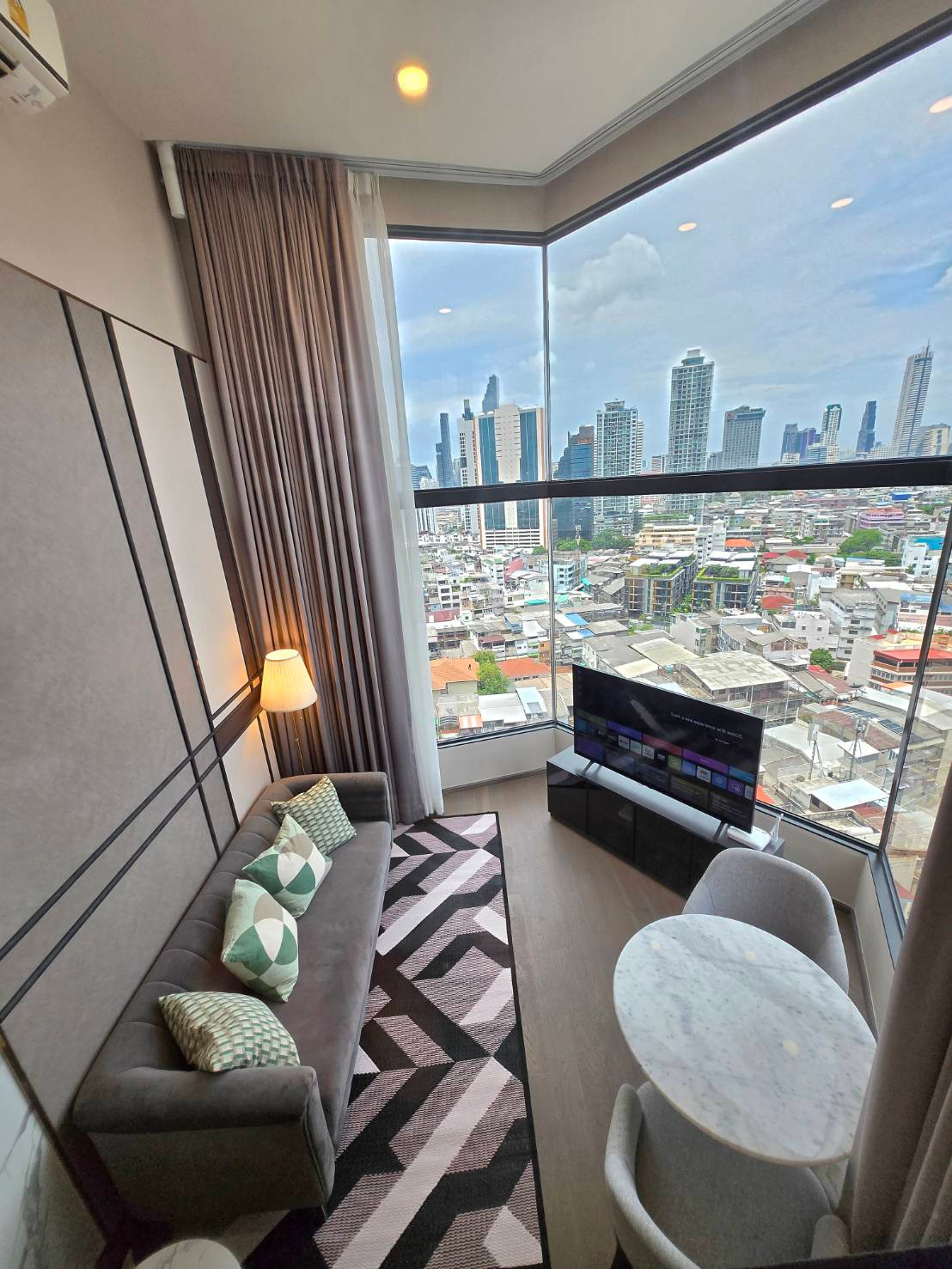 🔥 ให้เช่า Park Origin Chula-Samyan ห้อง Duplex 2 ห้องนอน วิวสวย ห้องมุม พร้อมเข้าอยู่ 🔥 – รูปที่ 2
