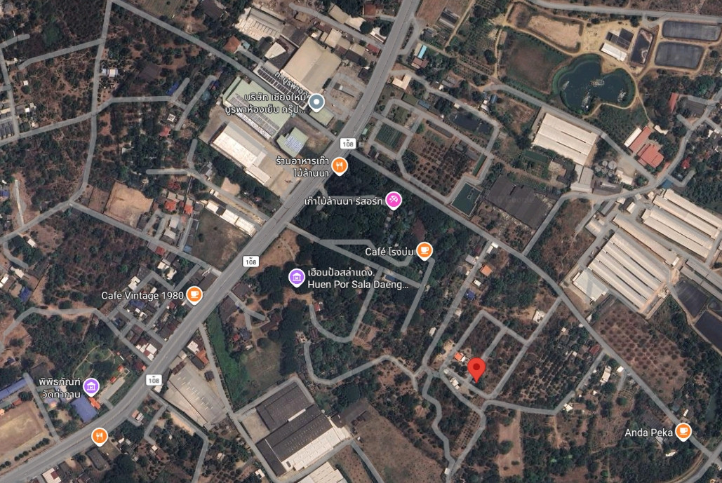 Land for sale with buildings on 88 sq m of land, community location, San Pa Tong District, price only 1.8 million baht, land with 3 garden houses, shady atmosphere. Suitable for living Make a vacation home Or convert it into a rental property in the style – รูปที่ 4