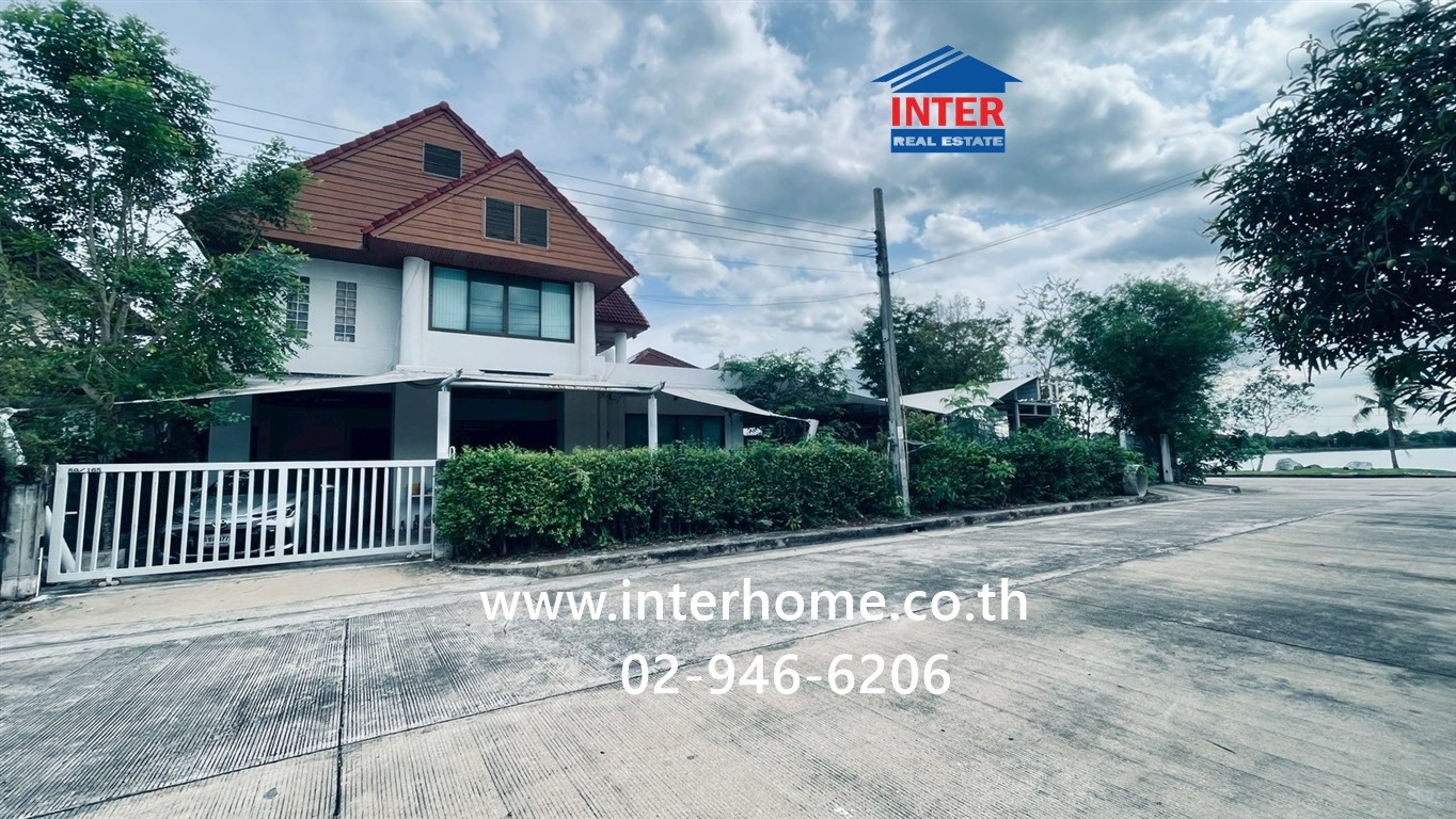 บ้านเดี่ยว 2 ชั้น 159.8 ตร.ว. หมู่บ้านปัญญาเลคโฮม ซอยนิมิตใหม่28 ถนนสุวินทวงศ์ ถนนนิมิตใหม่ เขตคลองสามวา กรุงเทพมหานคร