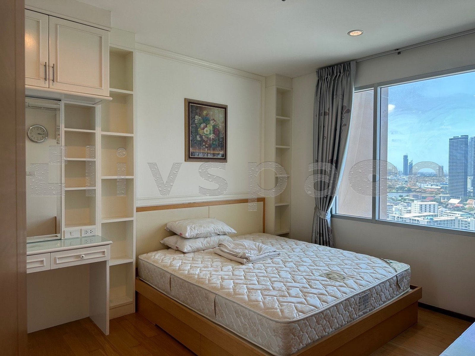 ▚ L0JC61ツ FOR RENT Villa Sathorn 1Bed 54.89sqm 22k/mo Newly Renovated Never Rented Out 2 New Mitsubishi ACs Direct to BTS Krung Thon Buri✨ – รูปที่ 4