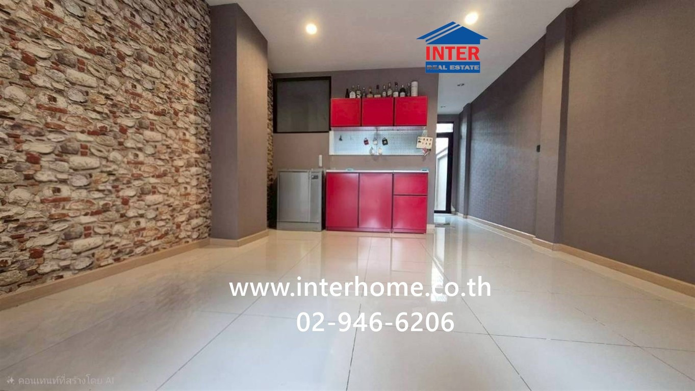 ทาวน์โฮม 3 ชั้น 16.5 ตร.ว. หมู่บ้านเฮ้าส์ นิช ซอยประเสริฐอิสลาม ถนนติวานนท์ ปากเกร็ด นนทบุรี – รูปที่ 3
