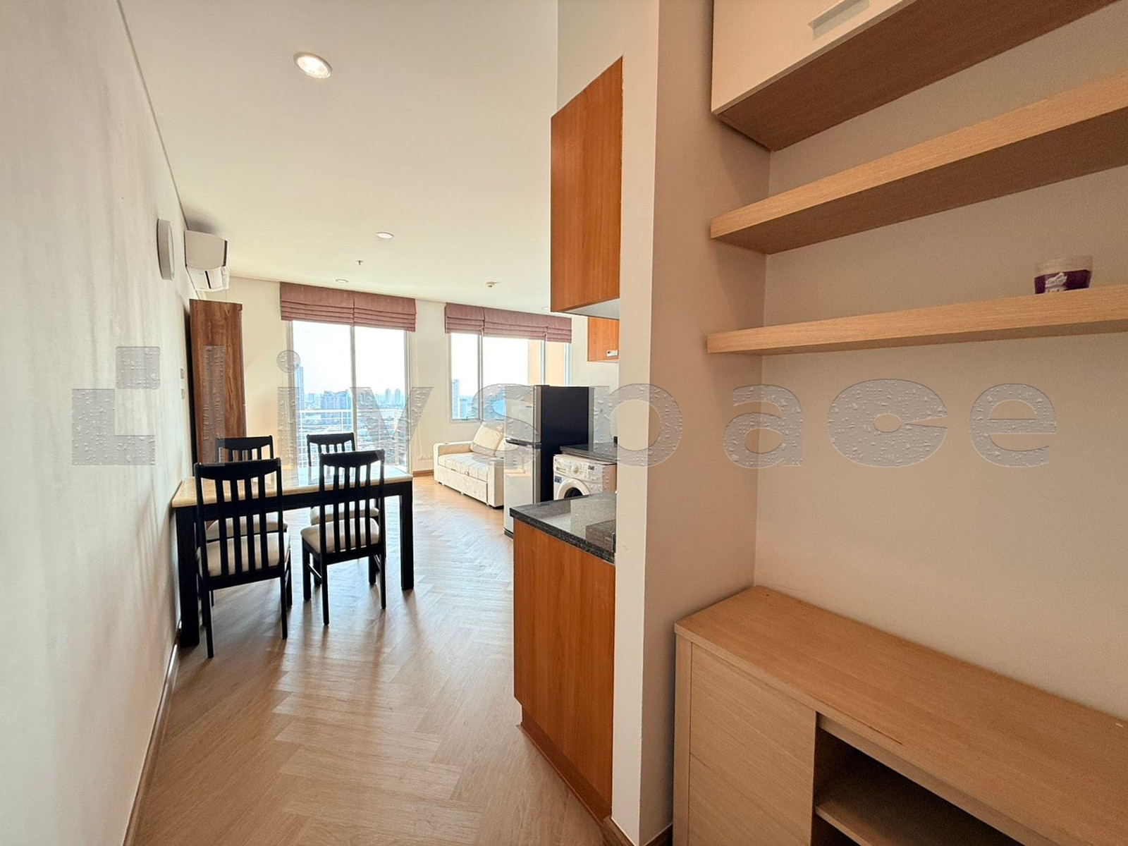 ▚ L0JC40ツ FOR RENT Villa Sathorn Studio 42sqm 16k New Furniture & AC Excl. Parking (+2k) Direct to BTS Krung Thon Buri 0M✨ – รูปที่ 4