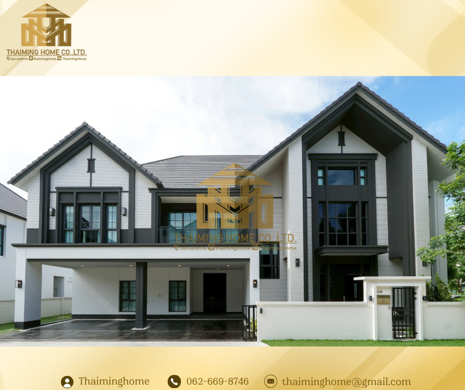 ขาย / ให้เช่า บ้านเดี่ยวหรูระดับ Luxury หลังใหญ่ที่สุดในโครงการ พร้อมเข้าอยู่ บางพลี สมุทรปราการ (TH07-1826)