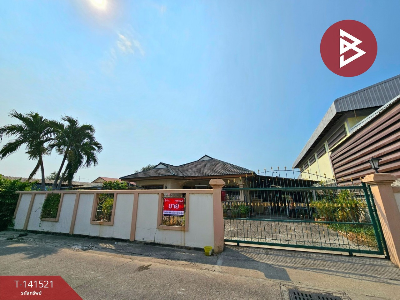 For sale/rent, detached house with land, area 201 square wah, Ban Suan Subdistrict, Chonburi.