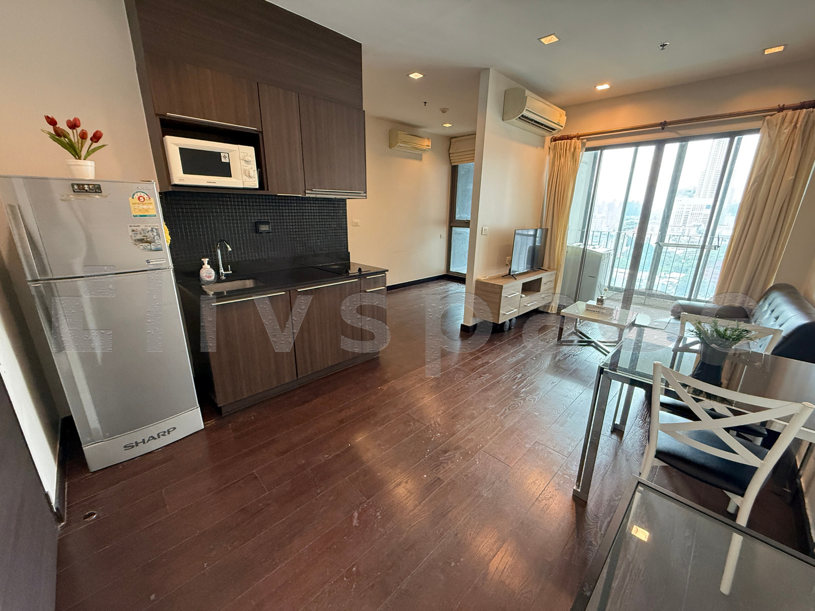 ▚ LL162ツ ให้เช่า: Ideo Q Phayathai 1 ห้องนอน 50ตร.ม. ห้องมุม ฟังก์ชัน 1 นอน + 1 ห้องอเนกประสงค์ พร้อมอยู่✨ – รูปที่ 4
