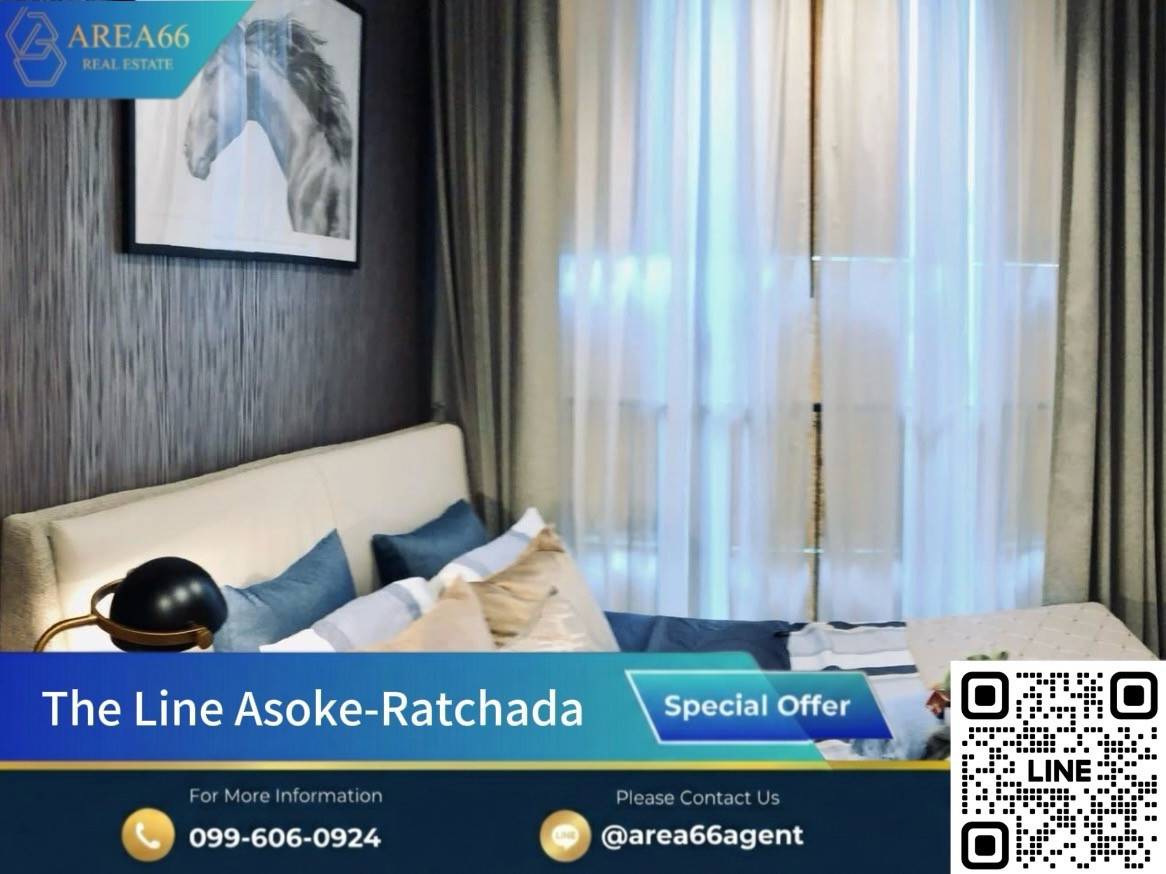 🔥You can't find this price anymore! Beautiful room, good location, ready to transfer 
 The LINE Asoke - Ratchada
