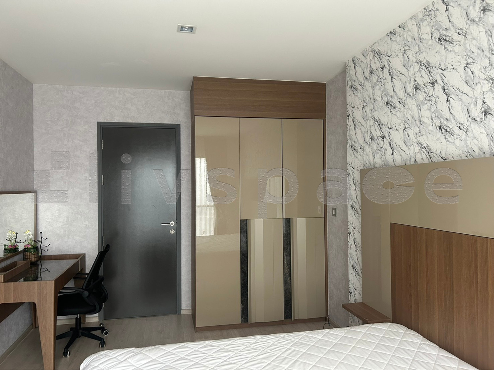 ▚ LJ164ツ ให้เช่า: Rhythm Rangnam ✨ 2BR 63 ตร.ม. ห้องมุมชั้นสูง ตกแต่งครบ ใกล้ Century และ รพ.รามาธิบดี – รูปที่ 4