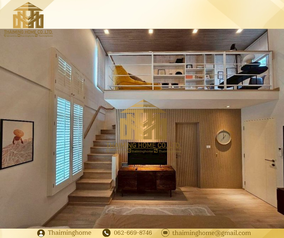 Model house for rent: Indy2 Bangna-Ramkhamhaeng 2 Town House, corner house, 2 and a half floors (TT8-2026)