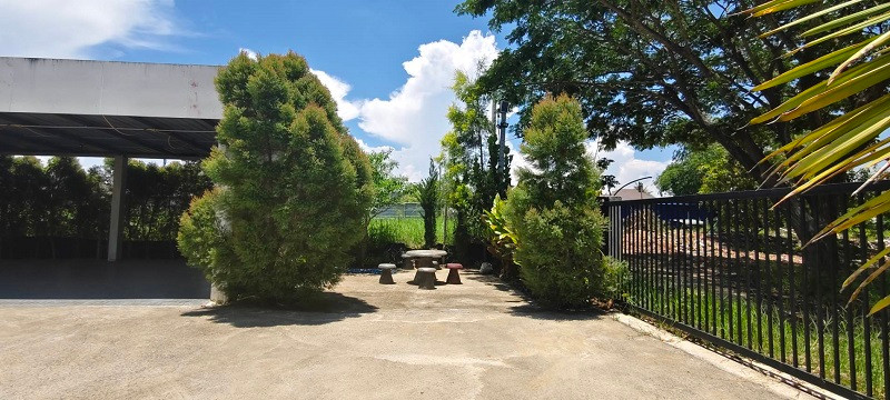 Modern style house for sale, size 138 sq m, rice field view, private corner plot. Not stuck, not crashing into anyones house, San Sai, Chiang Mai. – รูปที่ 4