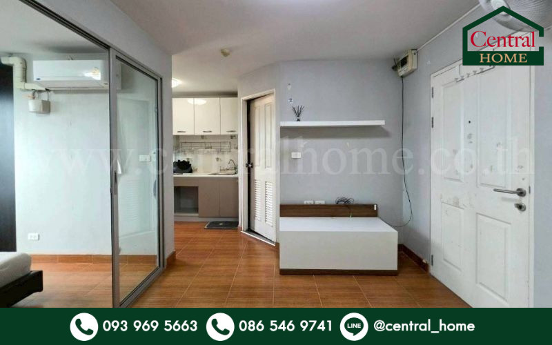 D Condo Rattanathibet, next to MRT Sai Ma, good investment, beautiful room, price lower than appraisal.