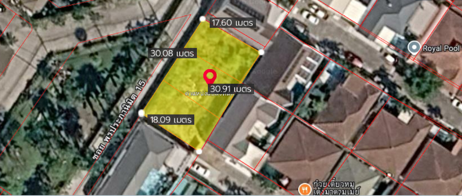 ขายด่วน!ที่ดินถมแล้วแปลงสวย 138.30 ตรว.@สยามเอ็กเซกคิวทีฟ วิลล่า พัทยา (Siam Executive Villas)  จ.ชลบุรี ราคา 6,615,000 บาท 