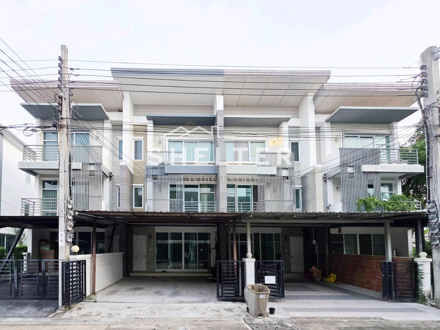 🔥3-story townhome for sale, beautiful house, Krungthep Kreetha location, price less than 4 million🔥 🔥3-story townhome for sale, beautiful house, Krungthep Kreetha location, price less than 4 million🔥