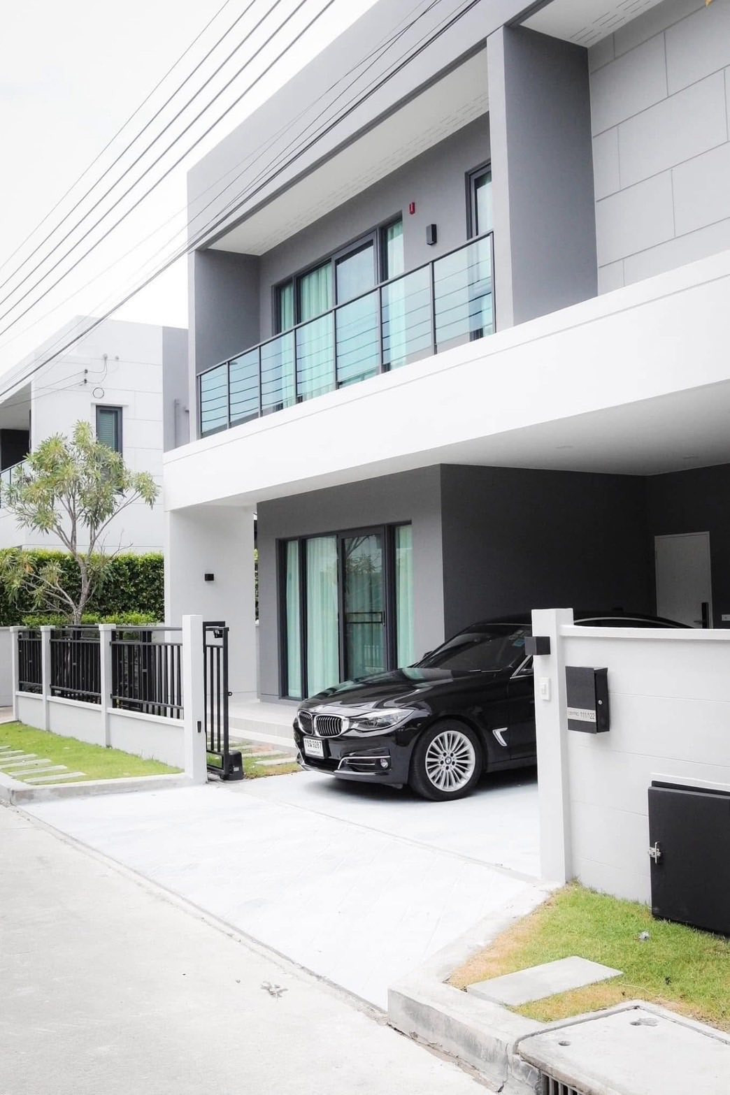 Single house for rent, Centro Bangna, new project, near Mega Bangna, 5 minutes, fully furnished, ready to move in (Rt-01)