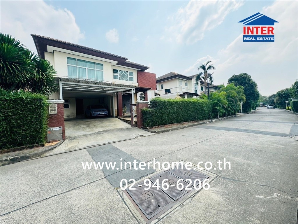 2-story detached house, 80 sq m, Supalai Suvarnabhumi Village, Soi Lat Krabang 1ก/14, Lat Krabang Road, On Nut Road, Lat Krabang District, Bangkok